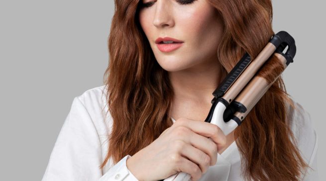 Remington Welleneisen Proluxe 4 in 1 für vier verschiedene Looks.