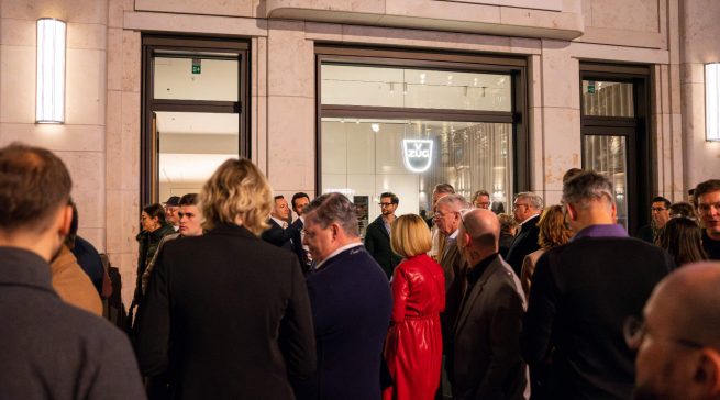 Mächtig was los auf dem Kurfürstendamm: V-Zug eröffnete Mitte Februar sein deutsches Hauptstadtstudio. Fotos: V-Zug