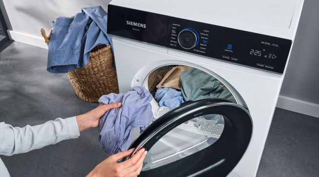 Auch für die Waschmaschine ist die regelmäßige Maschinenpflege wichtig (Foto: Siemens).