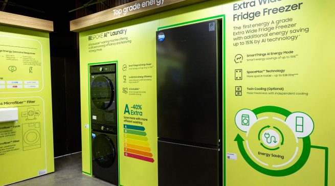 Energieeffizienz ist ein wichtiges Kaufkriterium. Samsung präsentierte in Paris neue Waschen- und Kühlgeräte in der Energieeffizienzklasse (EEK) A oder besser.