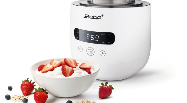 Steba Joghurt Maker JM Ferment mit LED-Display.