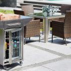 Caso Barbecue Cooler Counter & Cool mit Rollwagen-