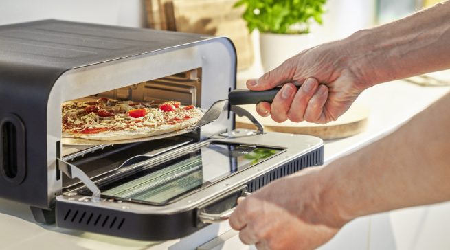 Severin Pizzaofen Serico PG 8575 mit Frittierkorb .