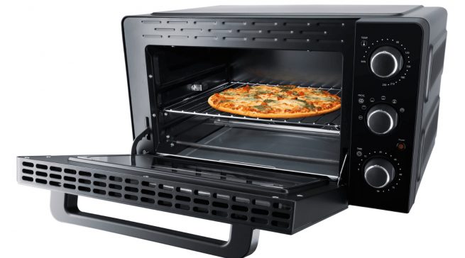Steba Grillbackofen KB 224 Black Steel mit Umluftfunktion.