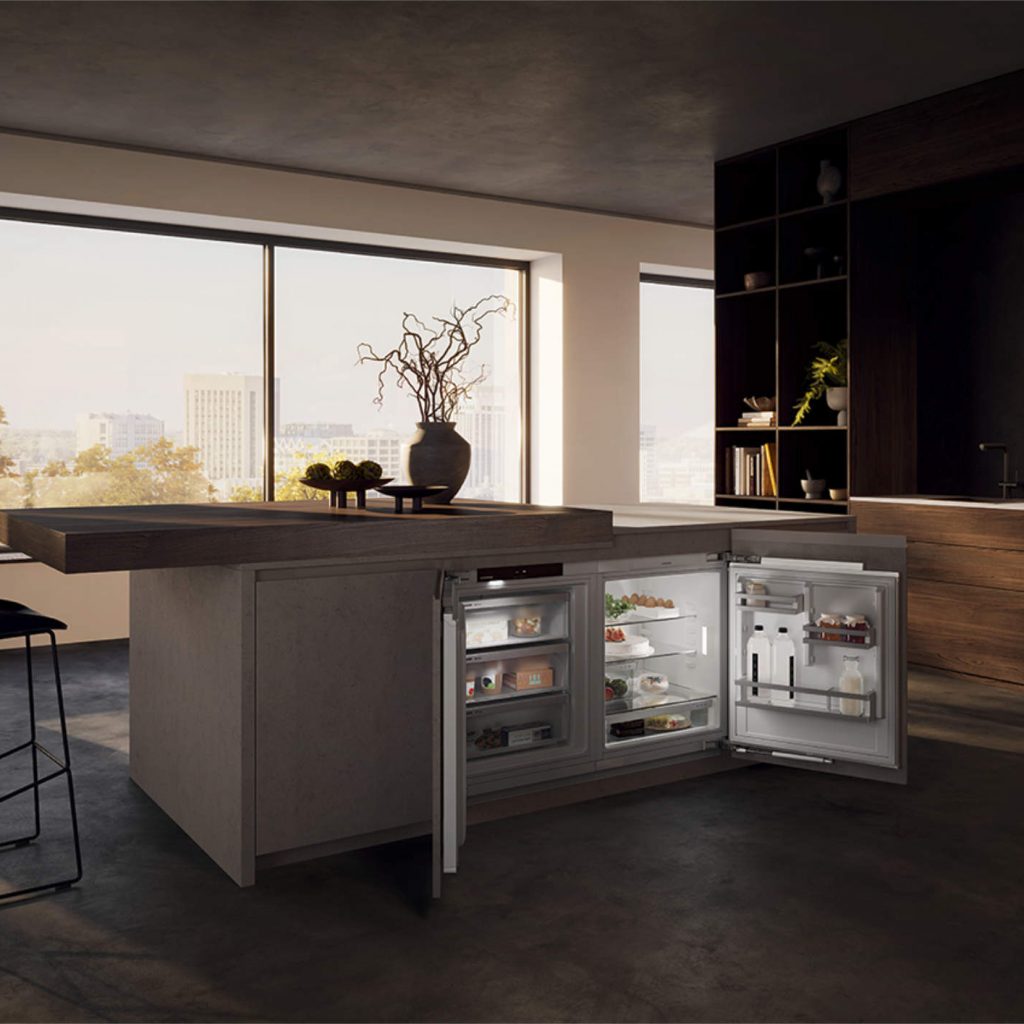 Die neuen Unterbaugeräte fügen sich perfekt unter der Arbeitsfläche ein.