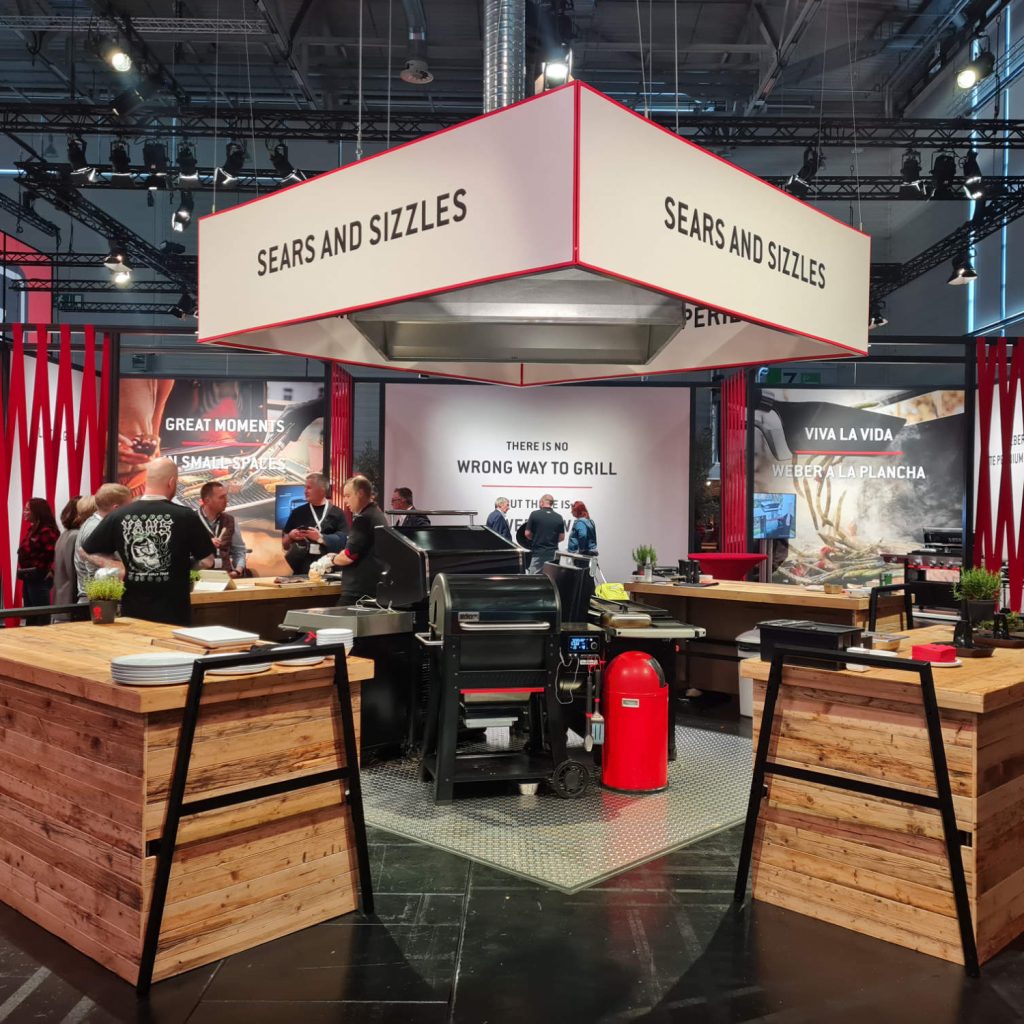 Stylisch inszeniert: Grillen mit und bei Weber in Köln.