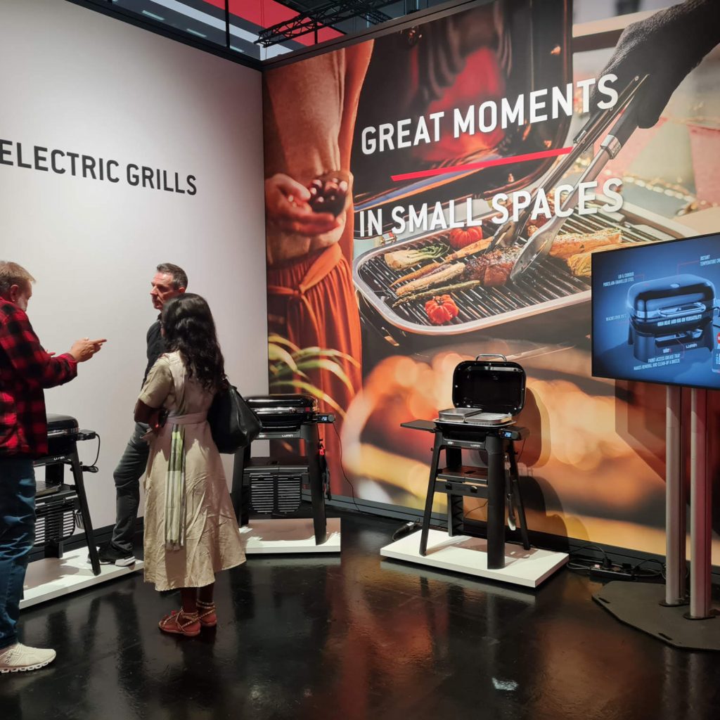 Auch ganz neue Elektrogrills gehören zum Portfolio bei Weber.
