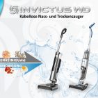 Die hocheffizienten Nass- und Trockensauger von Genius entfernen mühelos trockenen und nassen Schmutz.