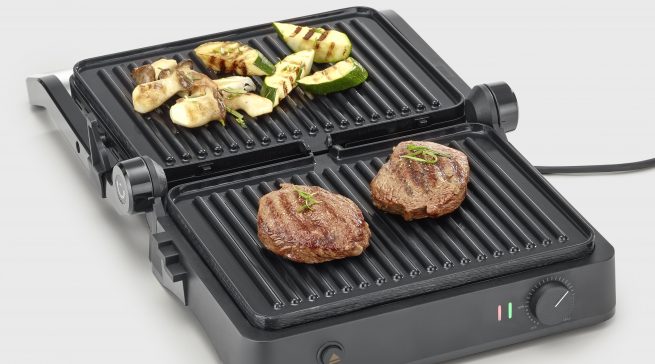 Severin Grill Sevini Lite KG2398 mit Keramikbeschichtung.
