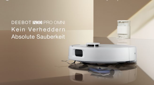Ecovacs Staubsauger-Roboter Deebot N30 Pro Omni mit ZeroTangle 2.0.