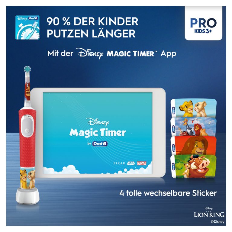 Oral-B Kinderzahnbürste König der Löwen