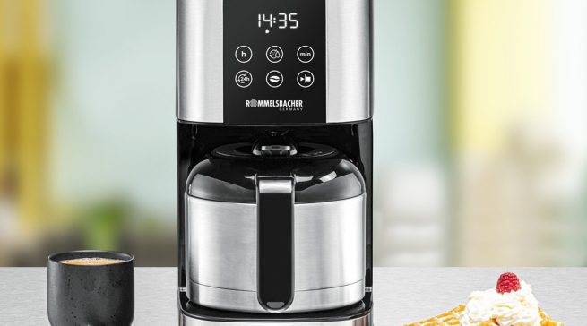 Rommelsbacher Filterkaffeemaschine FKM 1050 mit Aromafunktion.