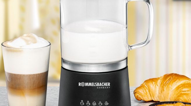 Rommelsbacher Milchaufschäumer MS 625 mit 5 Programmen.