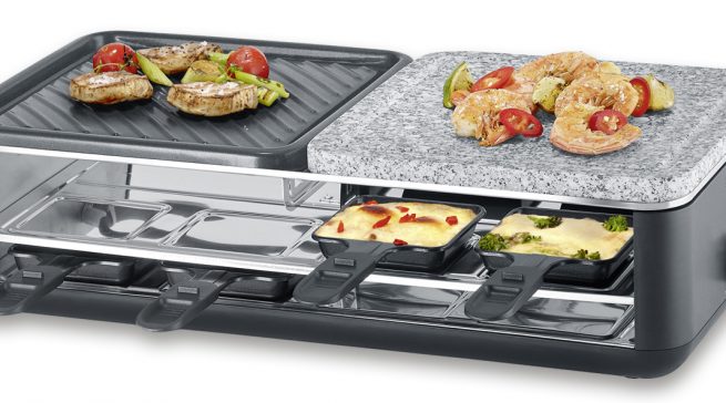 Severin Raclette-Grill Black Line Lite in drei Modellen.