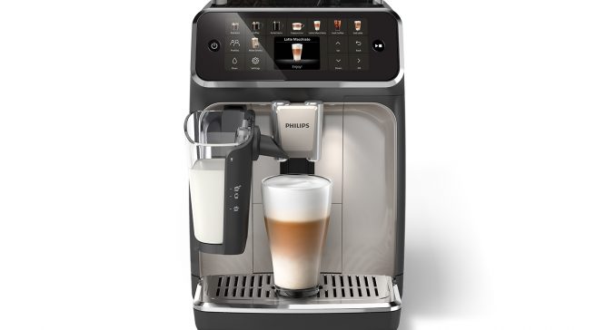 Testsieger: Kaffeevollautomat Philips LatteGo 5500 Series EP5547/90.