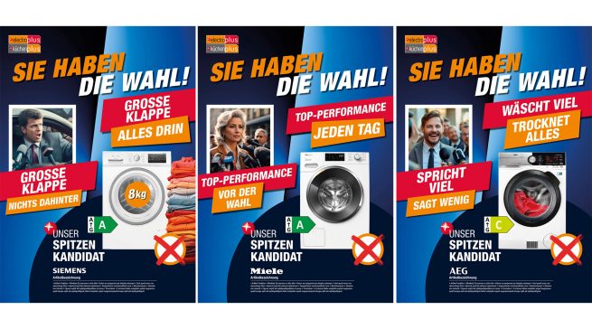 EK Retail Mega Kampagne: „Sie haben die Wahl!“