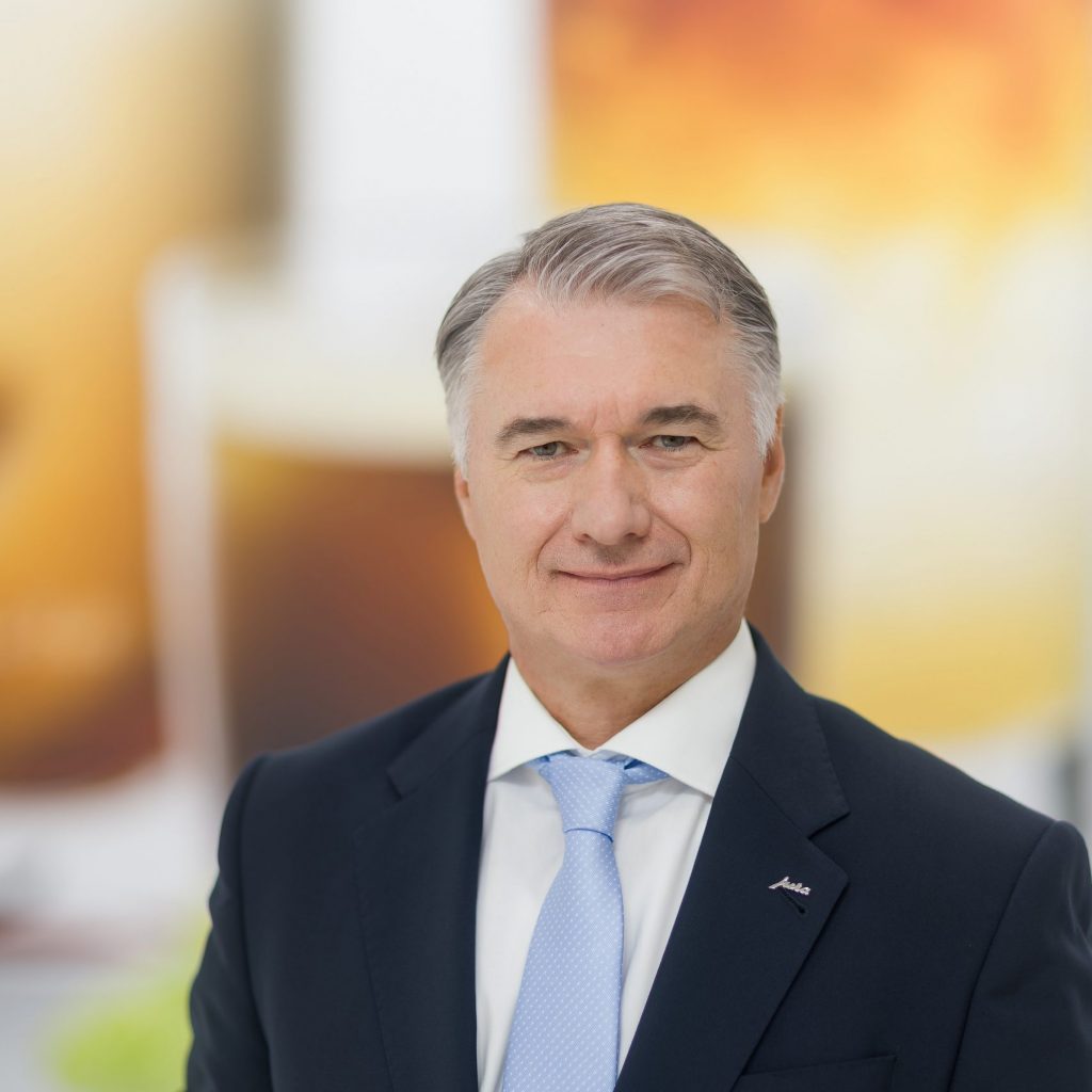 Horst Nikolaus, Geschäftsführer der Jura Elektrogeräte Vertriebs-GmbH