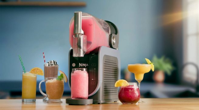 SharkNinja bringt mit der neuen Ninja SLUSHi eine Slush-Eis-Maschine für den Heimgebrauch auf den Markt.