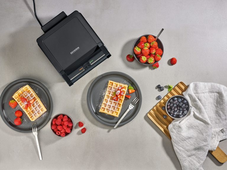Severin erweitert die Black Line: Neue Waffeleisen und Induktionskochplatten für moderne Küchen