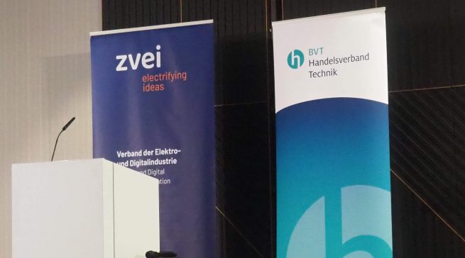 15. Branchendialog von Industrie und Handel - der ZVEI und der BVT hatten eingeladen.