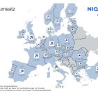 Einzelhandelumsatz Europa 2024. Grafik: NIQ Geomarketing