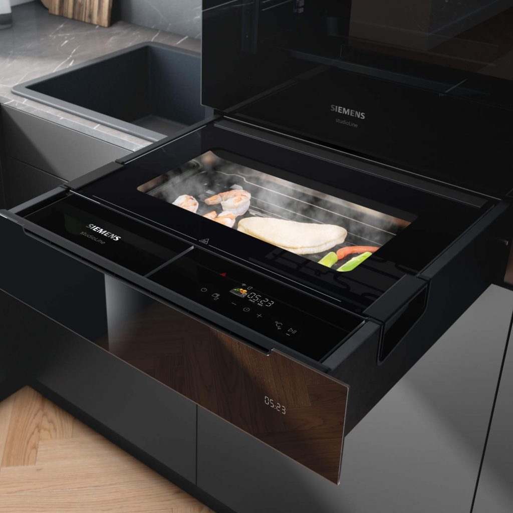 Gemüse, Kartoffeln oder Fisch zu dämpfen, ist nur eine von vielen Möglichkeiten der Dampfschublade.