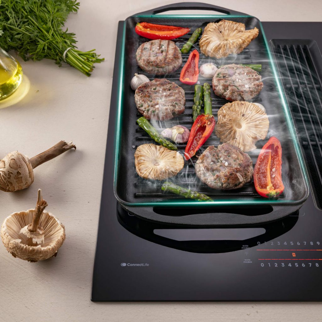 Den Kochfeldabzug bietet Gorenje in einer Breite von 80cm und 60cm an.