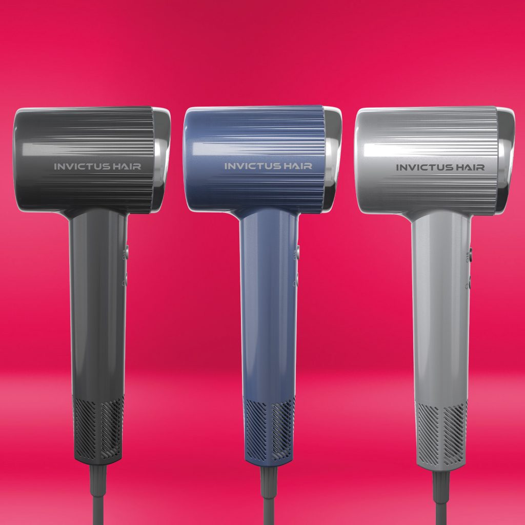 Den INVICTUS HAIR D5 gibt es in 3 Farben.