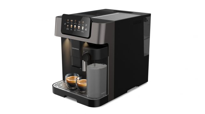Der Vollautomat Grundig KVA 8230 Delisia Coffee ist die erste smarte Kaffeemaschine der Marke Grundig. Fotos: Beko Germany GmbH