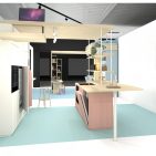 Entwurf des Showrooms von Constructa im IDF 34 in Löhne.