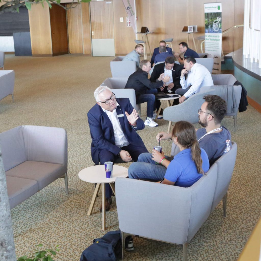 Auf der Galerie des IFA-Palais hatte die Verbundgruppe für ihre Mitglieder und Partnerunternehmen wieder einen exklusivem Rückzugsort geschaffen.