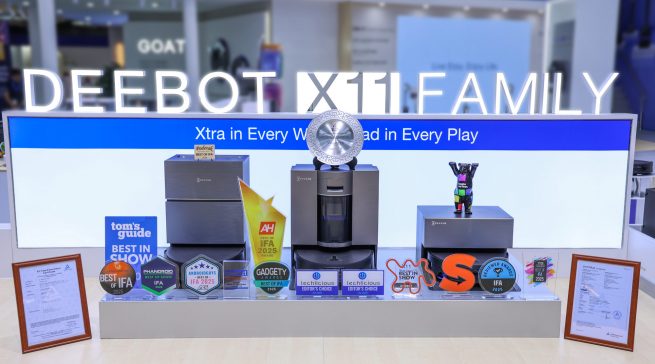 Die Auszeichnungen des Ecovacs Deebot X11.