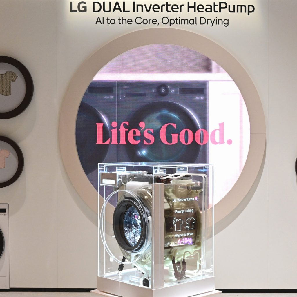 Vernetzte Haushaltslösungen mit KI-Integration von LG.