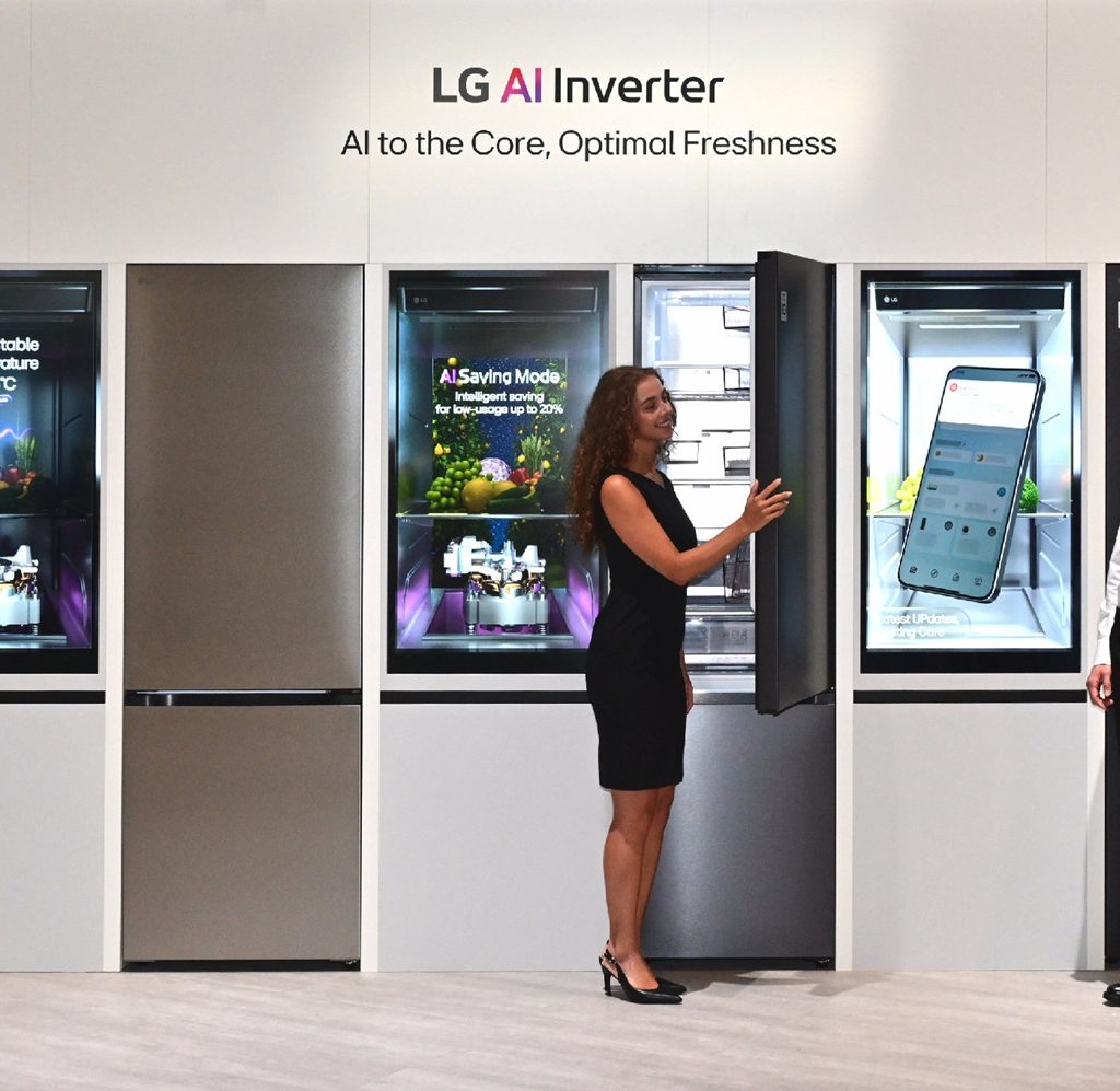 Vernetzte Haushaltslösungen mit KI-Integration von LG.