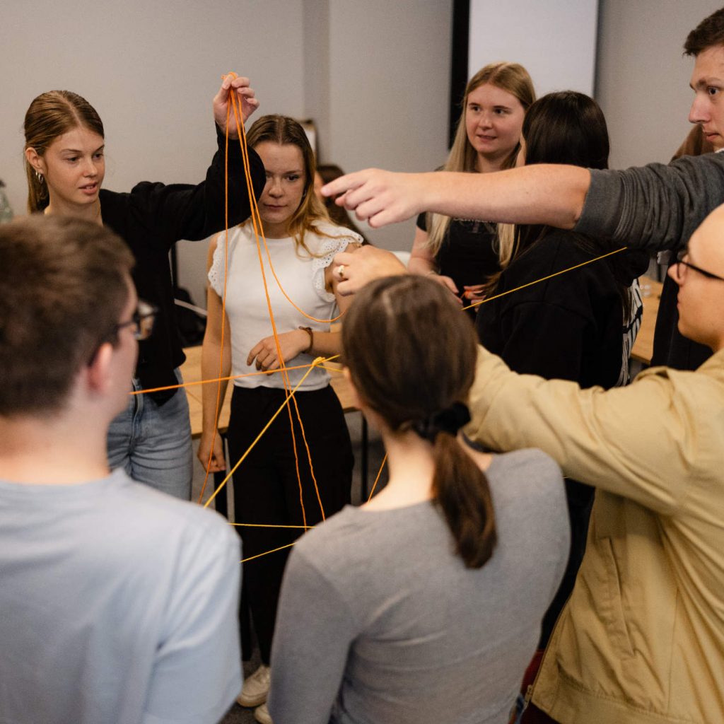 In den ersten Tagen haben die neuen Nachwuchstalente ein abwechslungsreiches und interaktives Programm absolviert.