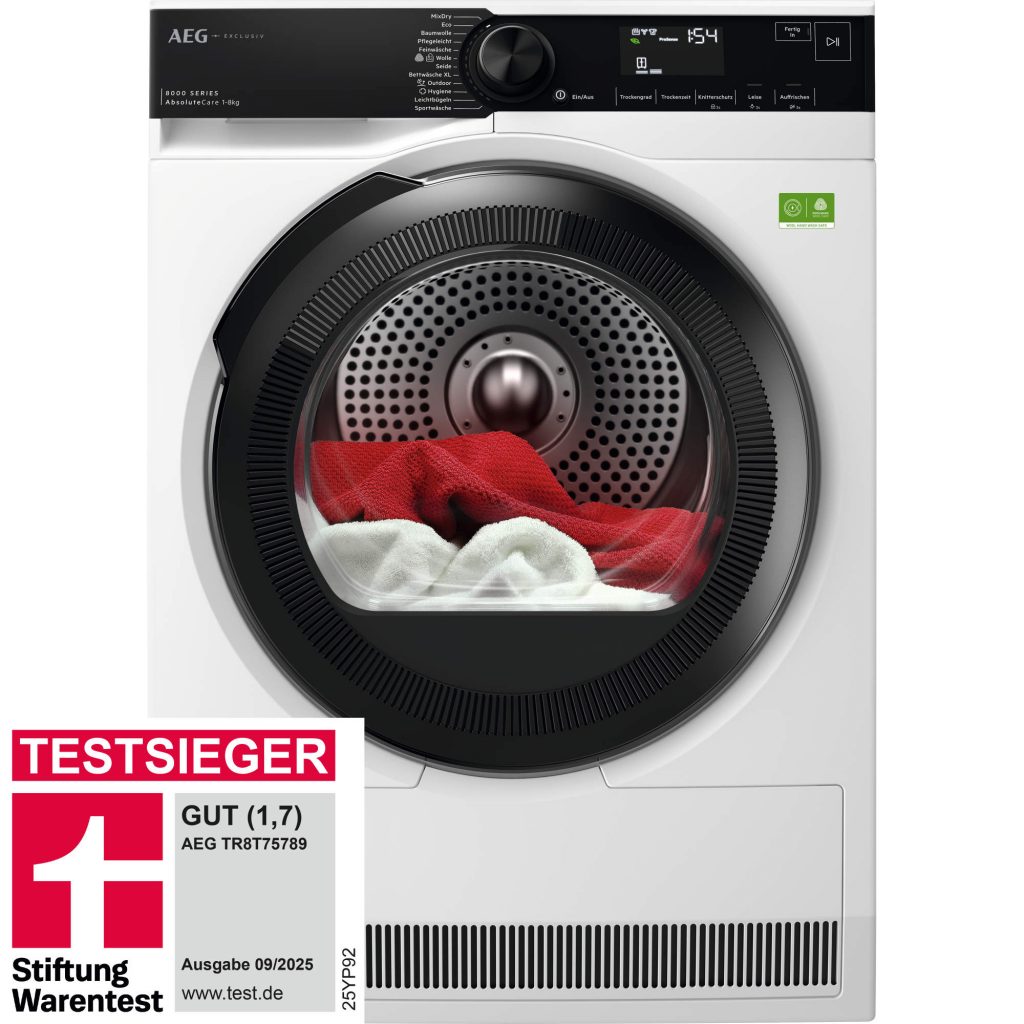 AEG 8000 AbsoluteCare Wäschetrockner TR8T75789