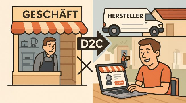 d2c und der Elektrogeräte-Fachhandel