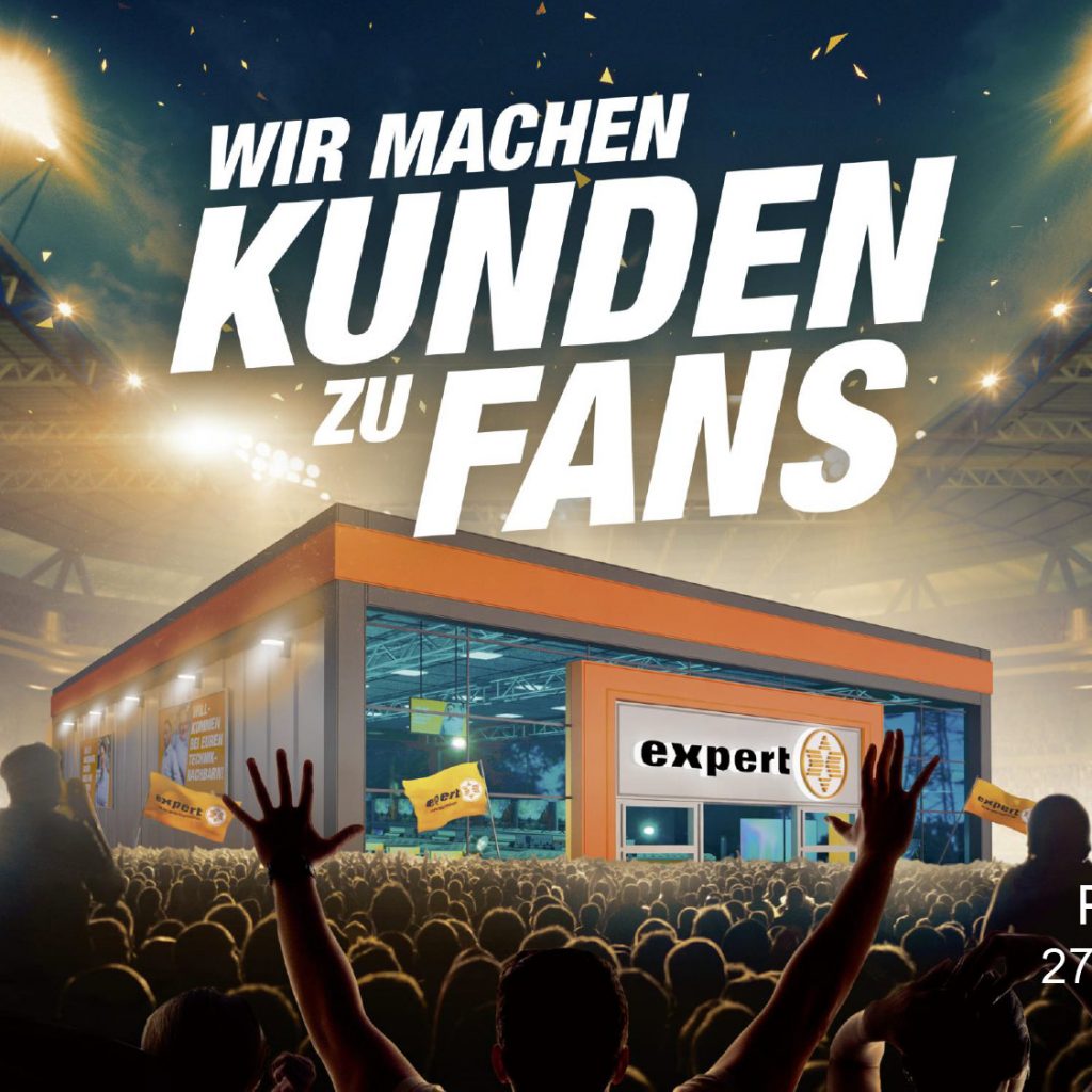 Das diesjährige Motto auf der expert Hauptversammlung in Göttingen in der LOKHALLE lautete: Wir machen Kunden zu Fans.