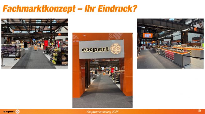 Das neue Fachmarkt-Konzept von expert.