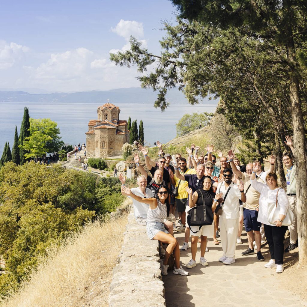 Am Sonntag ging es u.a. auch noch zur Kirche Sveti Jovan Kaneo. 