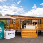 Gorenje tourt mit dem PizzaPlus-Backofen im Rahmen einer bundesweiten Promotion durch Deutschland.. Copyright: Agentur Herzstück