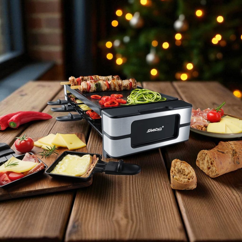 Das Guss-Raclettes RC 180 von Steba.