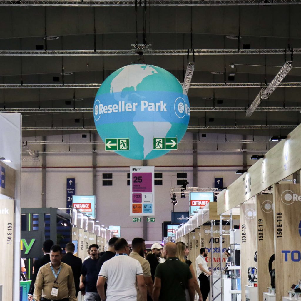 Eindruck vom Reseller Park auf der IFA 2025 im Hub27