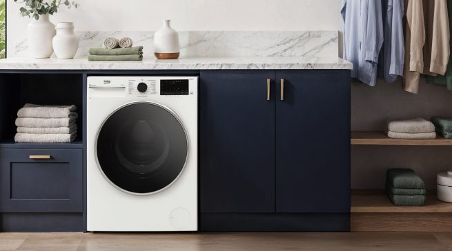 Die Beko B5WF69410W erzielt im Dauertest der Stiftung Warentest (11/2025) das Qualitätsurteil gut (2,1) und zählt damit zu den besten Waschmaschinen im Vergleich.
