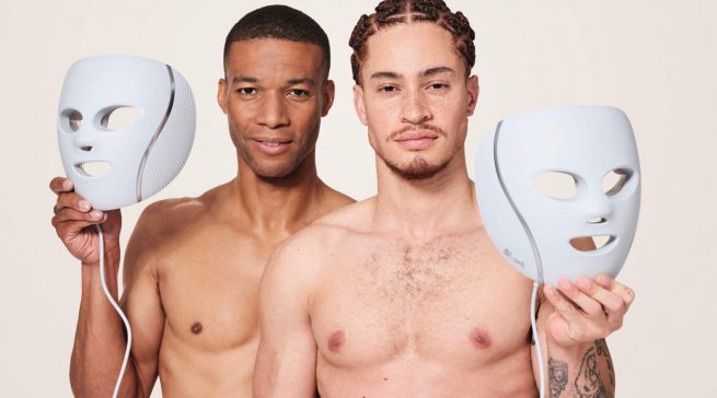 Mit der CryoGlow LED-Maske bietet Shark Beauty eine technologische Lösung für Männer, die Wert auf effektive Gesichtspflege mit minimalem Aufwand legen.