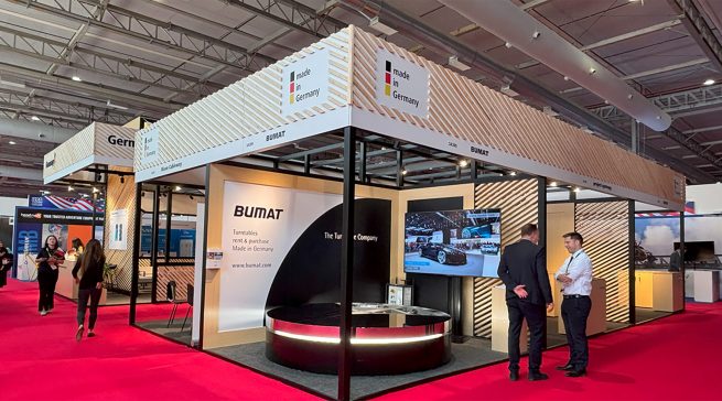 Messe mit Signalwirkung: Der German Pavilion auf der The Inspired Home Show 2026 präsentiert deutsche Marken im einheitlichen 'Made in Germany'-Design.