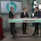 Franziska Köster, Moderation und stv. BVT-Geschäftsführerin (v.l.n.r.), Steffen Kahnt, Branchenexperte BVT-Geschäftsführer, Frank Schipper, Technikhändler und Andreas Peplinski, Marktexperte von NIQ diskutierten den Umbruch im Technikhandel: Zwischen China-Offensive, Social Commerce und Regulierungsflut