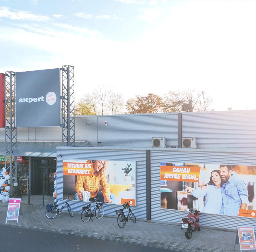 Mit der Eröffnung am 3. November feierte expert Gröblinghoff den Start seines 16. Fachmarkts