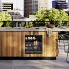 Die neuen Outdoor-Kühlschränke von Liebherr sind für den ganzjährigen Einsatz im Außenbereich konzipiert – temperaturbeständig von -10 bis +32 Grad Celsius.