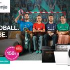 Kampagnen-Motiv "Im Handball. Zuhause." von Gorenje.